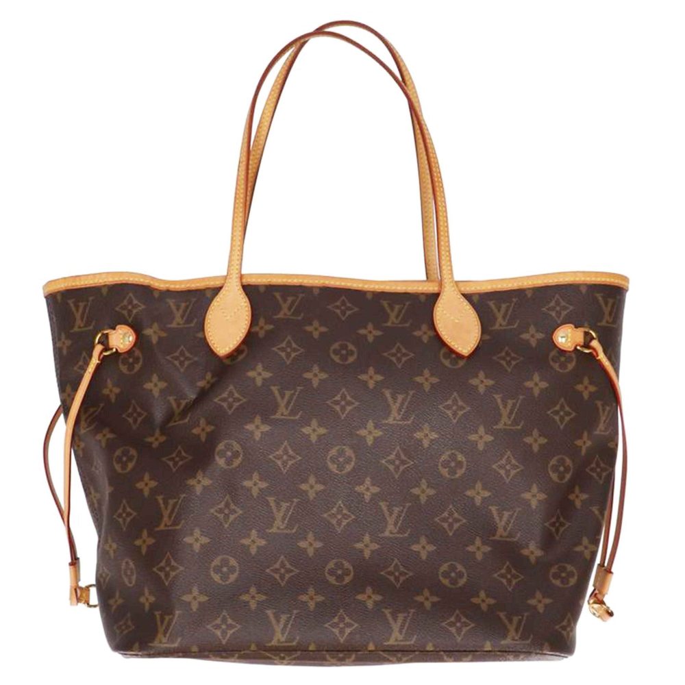 Louis Vitton Neverfull Mm Monogram Shoulder Bag Brown